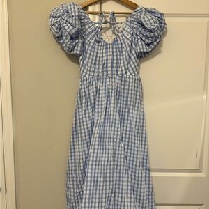 NWT Antonio Melani Gingham Maxi